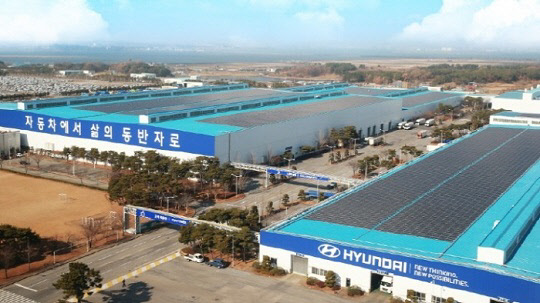 현대차 아산공장. <연합뉴스>